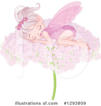 Royalty-Free (RF) Fairy Clipart Illustration by Pushkin - Stock Sample #1293809
