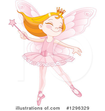 Ballerina Fairy Clipart #1296329 by Pushkin