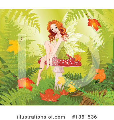 Royalty-Free (RF) Fairy Clipart Illustration by Pushkin - Stock Sample #1361536
