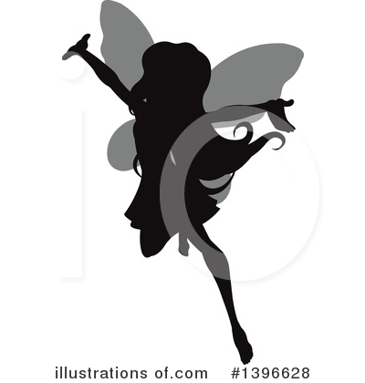 Royalty-Free (RF) Fairy Clipart Illustration by Pushkin - Stock Sample #1396628