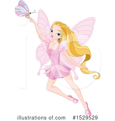 Royalty-Free (RF) Fairy Clipart Illustration by Pushkin - Stock Sample #1529529