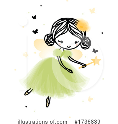 Fairy Princess Clipart #1736839 by elena