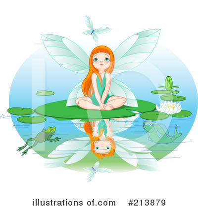 Royalty-Free (RF) Fairy Clipart Illustration by Pushkin - Stock Sample #213879