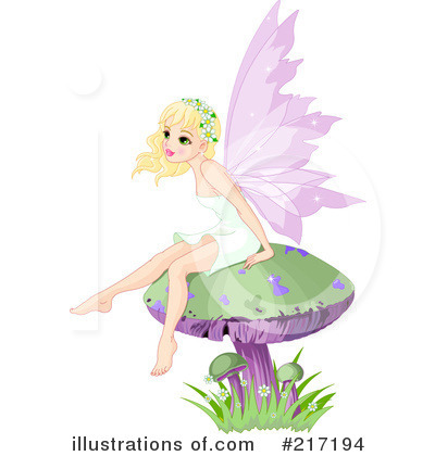 Royalty-Free (RF) Fairy Clipart Illustration by Pushkin - Stock Sample #217194