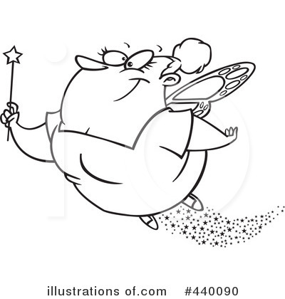 Fairy Godmother Clipart #440090 by toonaday