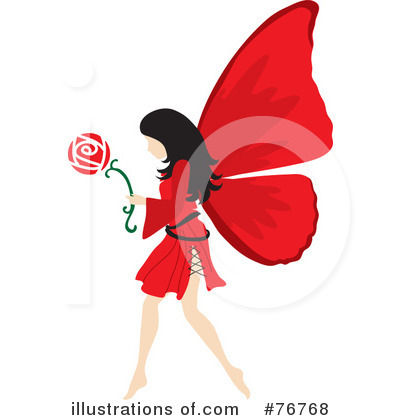 Royalty-Free (RF) Fairy Clipart Illustration by Rosie Piter - Stock Sample #76768