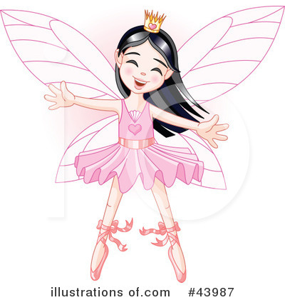 Ballerina Fairy Clipart #43987 by Pushkin