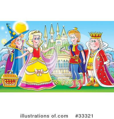 Royalty-Free (RF) Fairy Tale Clipart Illustration by Alex Bannykh - Stock Sample #33321