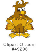Falcon Character Clipart #49298 by Mascot Junction