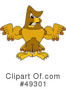 Falcon Character Clipart #49301 by Mascot Junction