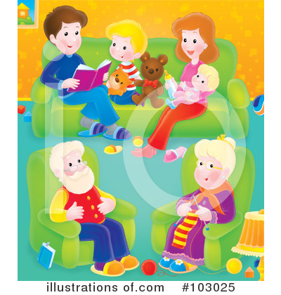 Family Clipart #103025 by Alex Bannykh