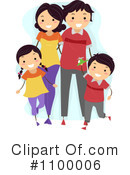 Family Clipart #1100006 by BNP Design Studio