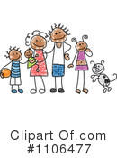 Family Clipart #1106477 by C Charley-Franzwa