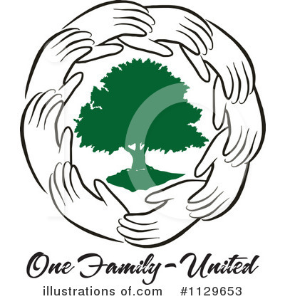 Family Tree Clipart #1129653 by Johnny Sajem