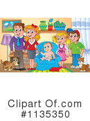 Family Clipart #1135350 by visekart