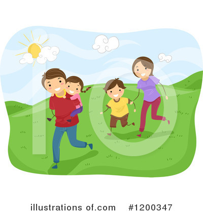Royalty-Free (RF) Family Clipart Illustration by BNP Design Studio - Stock Sample #1200347