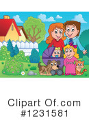 Family Clipart #1231581 by visekart