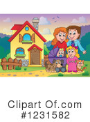 Family Clipart #1231582 by visekart