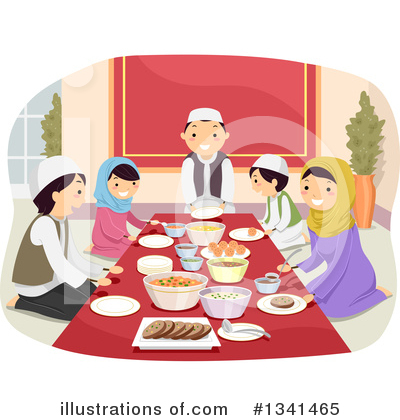 Royalty-Free (RF) Family Clipart Illustration by BNP Design Studio - Stock Sample #1341465
