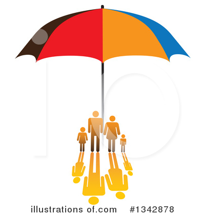 Royalty-Free (RF) Family Clipart Illustration by ColorMagic - Stock Sample #1342878