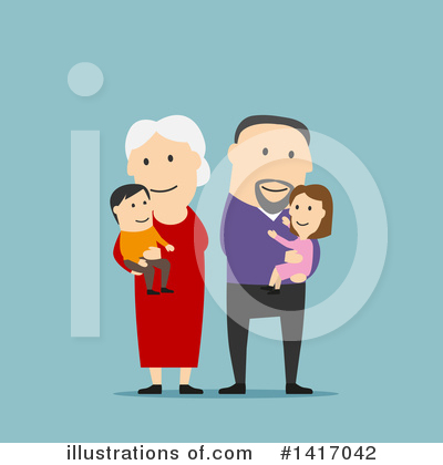 Royalty-Free (RF) Family Clipart Illustration by Vector Tradition SM - Stock Sample #1417042