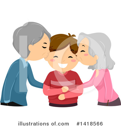 Royalty-Free (RF) Family Clipart Illustration by BNP Design Studio - Stock Sample #1418566