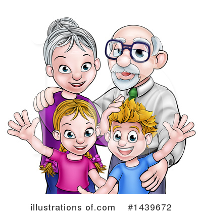 Royalty-Free (RF) Family Clipart Illustration by AtStockIllustration - Stock Sample #1439672