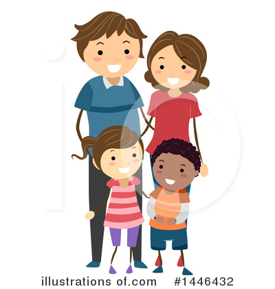 Royalty-Free (RF) Family Clipart Illustration by BNP Design Studio - Stock Sample #1446432