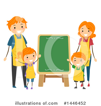 Royalty-Free (RF) Family Clipart Illustration by BNP Design Studio - Stock Sample #1446452