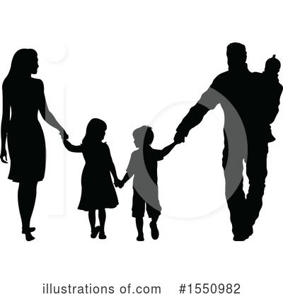 Royalty-Free (RF) Family Clipart Illustration by Pushkin - Stock Sample #1550982