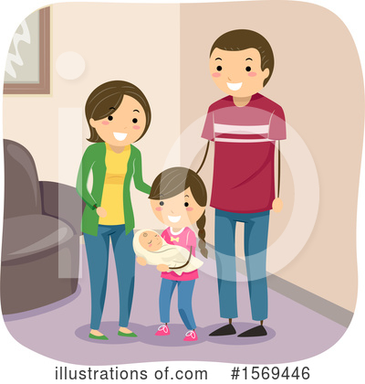 Royalty-Free (RF) Family Clipart Illustration by BNP Design Studio - Stock Sample #1569446