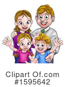 Family Clipart #1595642 by AtStockIllustration