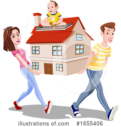 House Clipart #1655406 by Morphart Creations