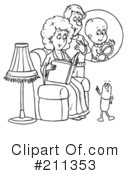 Family Clipart #211353 by Alex Bannykh