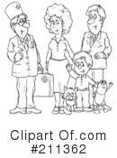 Family Clipart #211362 by Alex Bannykh
