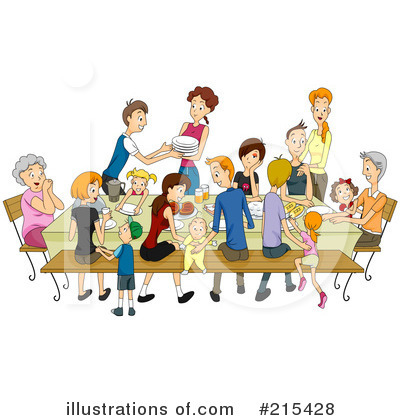 Family Reunion Clipart #215428 by BNP Design Studio