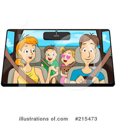 Family Vacation Clipart #215473 by BNP Design Studio