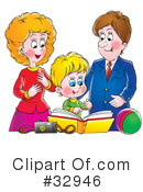Family Clipart #32946 by Alex Bannykh