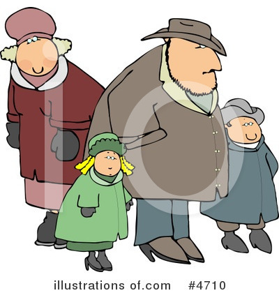 Royalty-Free (RF) Family Clipart Illustration by djart - Stock Sample #4710