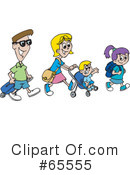 Family Clipart #65555 by Dennis Holmes Designs