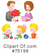 Family Clipart #75198 by Alex Bannykh