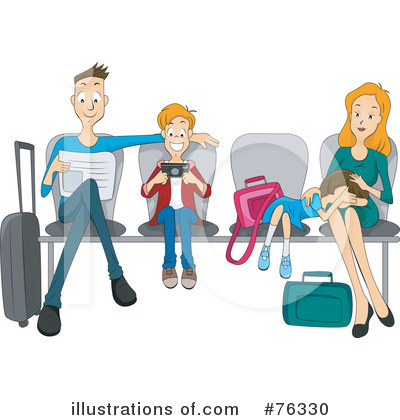 Family Vacation Clipart #76330 by BNP Design Studio