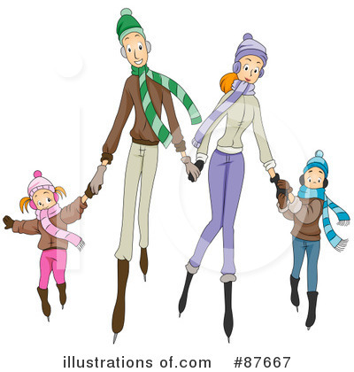 Royalty-Free (RF) Family Clipart Illustration by BNP Design Studio - Stock Sample #87667
