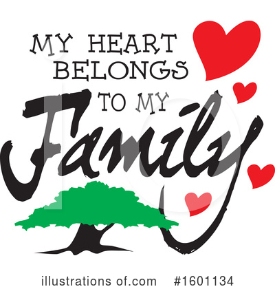 Royalty-Free (RF) Family Tree Clipart Illustration by Johnny Sajem - Stock Sample #1601134