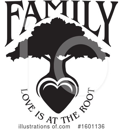 Family Tree Clipart #1601136 by Johnny Sajem