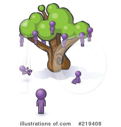 Royalty-Free (RF) Family Tree Clipart Illustration by Leo Blanchette - Stock Sample #219408