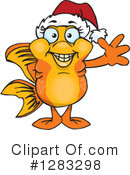 Fancy Goldfish Clipart #1283298 by Dennis Holmes Designs