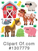 Farm Animals Clipart #1307779 by visekart