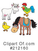 Farm Animals Clipart #212160 by visekart