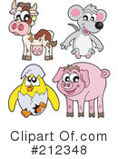 Farm Animals Clipart #212348 by visekart